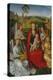 Madonna in the Rose Bower. Left Panel of a Diptych-Hans Memling-Premier Image Canvas