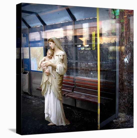Madonna of the Bus-Stop, 2008-Trygve Skogrand-Premier Image Canvas