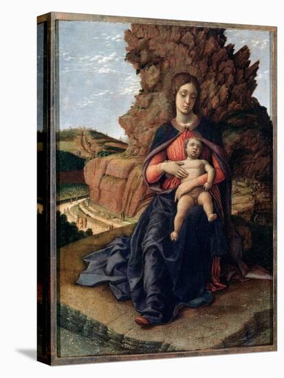 Madonna of the Caves - Tempera on Panel, 1489-Andrea Mantegna-Premier Image Canvas