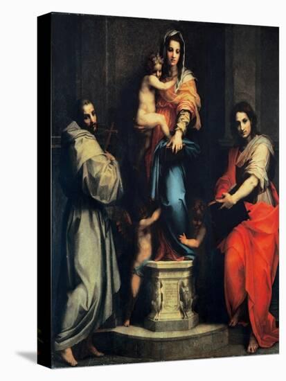 Madonna of the Harpies-Andrea del Sarto-Stretched Canvas