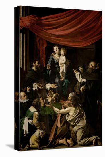 Madonna of the Rosary, 1605-1607-Caravaggio-Premier Image Canvas