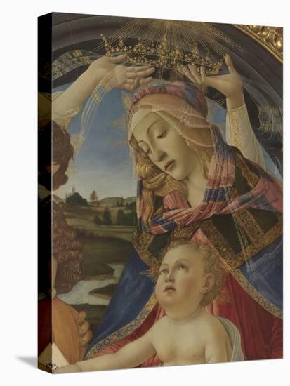 Madonna with Child and Five Angels (Madonna Del Magnificat)-Sandro Botticelli-Premier Image Canvas