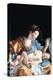 Madonna with Sleeping Christ Child-Artemisia Gentileschi-Stretched Canvas
