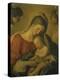 Madonna with the Infant Jesus Sleeping, 17th century-Giovanni Battista Salvi da Sassoferrato-Premier Image Canvas