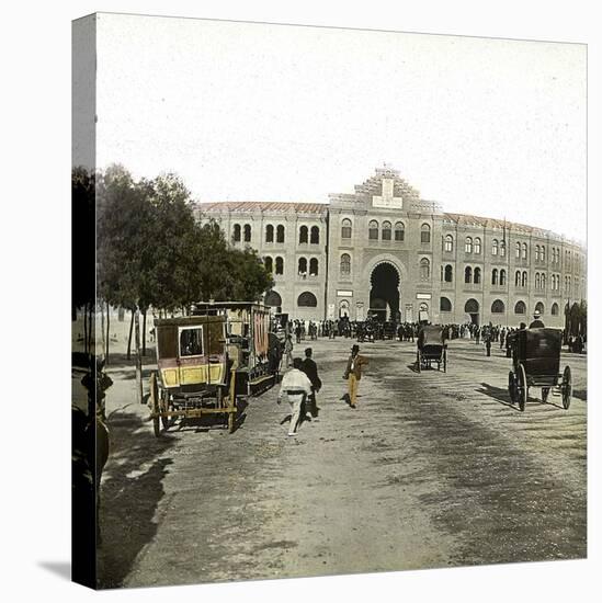 Madrid (Spain), Amphitheatre, Circa 1885-1890-Leon, Levy et Fils-Premier Image Canvas