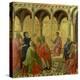 Maesta: Christ Among the Doctors, 1308-11-Duccio di Buoninsegna-Premier Image Canvas