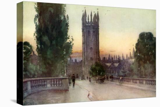 Magdalen Bell Tower, Oxford, Oxfordshire, 1924-1926-George F Nicholls-Premier Image Canvas