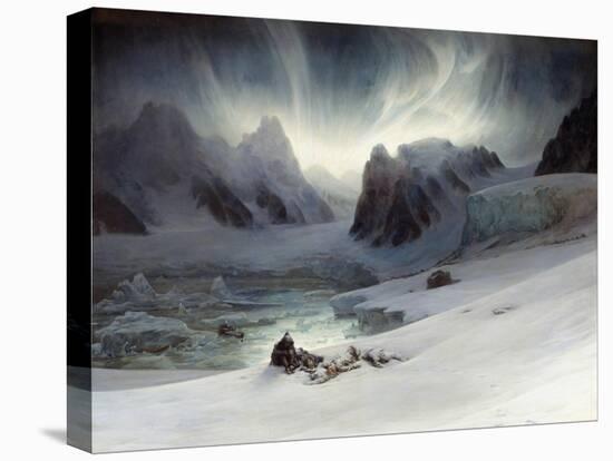 Magdalena Bay, Aurora Borealis Effect by Francois Auguste Biard-null-Premier Image Canvas