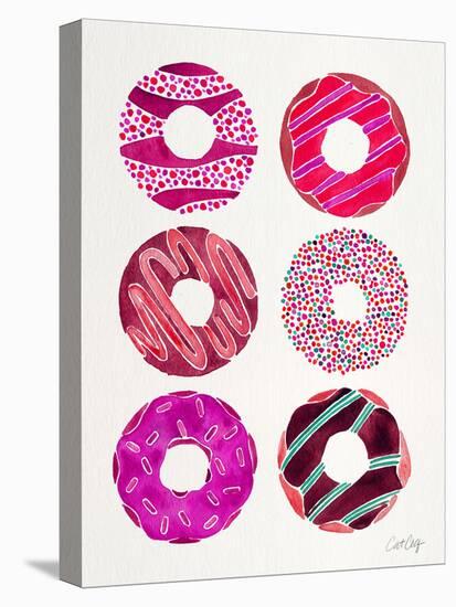 Magenta Donuts-Cat Coquillette-Premier Image Canvas