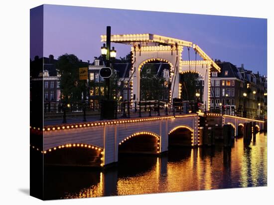 Magere Brug (Skinny Bridge), Amsterdam, the Netherlands (Holland)-Sergio Pitamitz-Premier Image Canvas