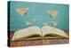 Magic Book with Paper Plane-jannoon028-Premier Image Canvas