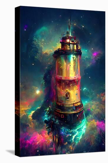 Magic Lighthouse-null-Stretched Canvas