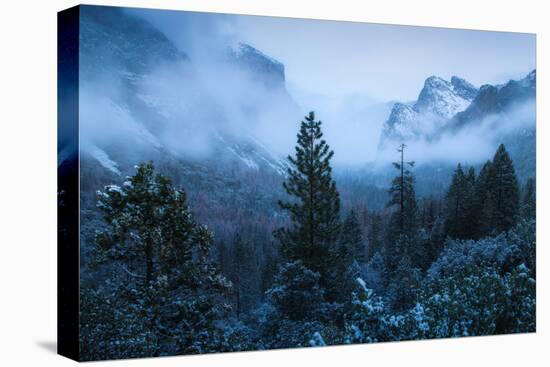 Magic Moody Morning at Tunnel View Winter in Yosemite-Vincent James-Premier Image Canvas