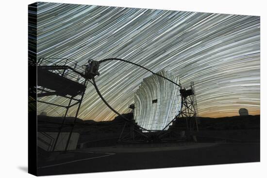 MAGIC Telescope And Star Trails-Alex Cherney-Premier Image Canvas