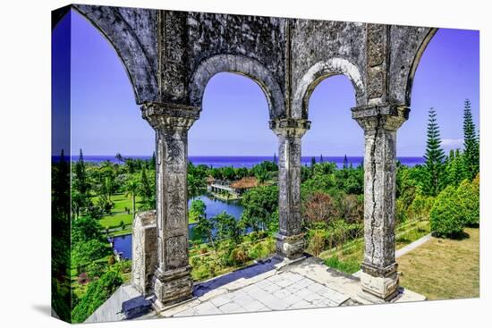 Magnificent grounds of the Taman Ujung, once the home of a King-Greg Johnston-Premier Image Canvas