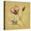 Magnolia Blossom on Gold-Cheri Blum-Stretched Canvas