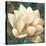 Magnolia Blossom Turquoise-Albena Hristova-Stretched Canvas