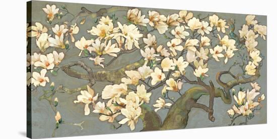 Magnolia Branches-null-Stretched Canvas