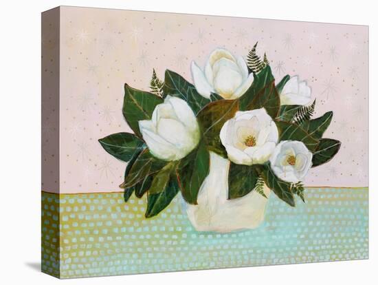 Magnolias-null-Stretched Canvas