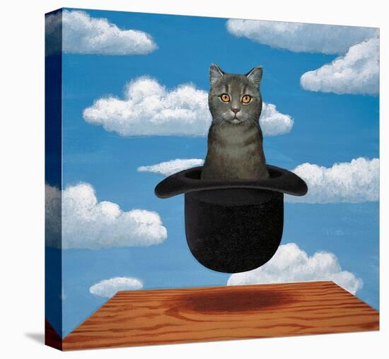 Magritte Cat-Chameleon Design, Inc.-Stretched Canvas