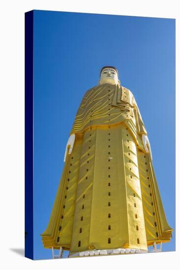 Maha Bodhi Ta Htaung Standing Buddha, one of the largest standing Buddhas in the world, Monywa-Jan Miracky-Premier Image Canvas