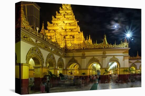 Mahamuni Paya (Pagoda), Mandalay, Myanmar (Burma), Asia-Nathalie Cuvelier-Premier Image Canvas