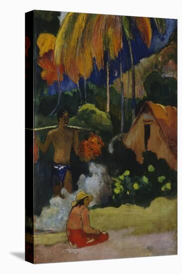 Mahana Maà (Landscape in Tahit)-Paul Gauguin-Premier Image Canvas