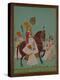 Maharaja Ram Singh of Jodhpur with Attendants, India-null-Premier Image Canvas