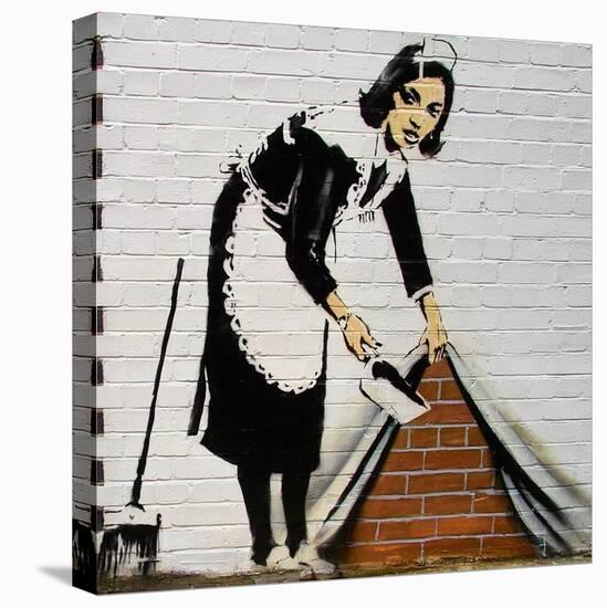 Maid-Banksy-Premier Image Canvas