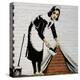 Maid-Banksy-Premier Image Canvas