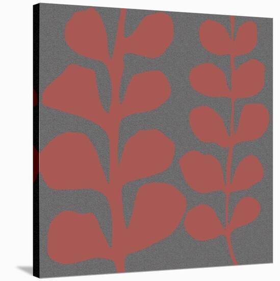 Maidenhair Coral Stem (double)-Denise Duplock-Stretched Canvas