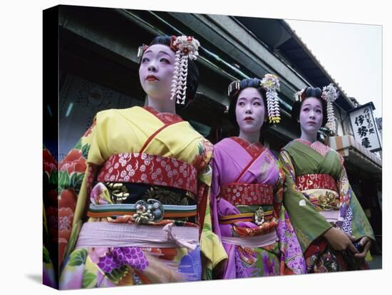 Maiko Girls, Kyoto, Japan-null-Premier Image Canvas