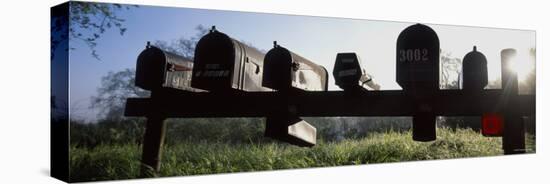 Mailboxes in a Row, Napa Valley, California, USA-null-Premier Image Canvas