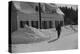 Mailman Delivering Mail after Heavy Snowfall, Rear View, Vermont, 1940-Marion Post Wolcott-Premier Image Canvas