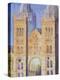 Main Entrance of the Natural History Museum, London, Sunset, 1994-Izabella Godlewska de Aranda-Premier Image Canvas