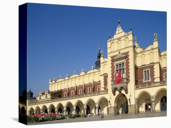Main Market Square and the Cloth Hall, Cracow (Krakow), Poland-Steve Vidler-Premier Image Canvas
