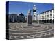 Main Square with Cabral Statue, Ponta Delgada, Sao Miguel Island, Azores, Portugal, Atlantic-Ken Gillham-Premier Image Canvas