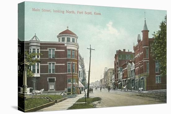 Main Street, Fort Scott-null-Stretched Canvas