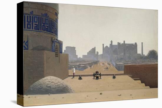 Main Street in Samarkand Early in the Morning, 1869-1870-Vasili Vasilyevich Vereshchagin-Premier Image Canvas