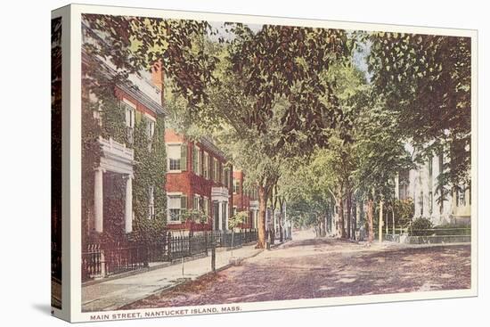 Main Street, Nantucket, Massachusetts-null-Stretched Canvas