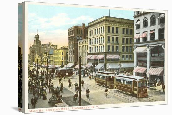 Main Street, Rochester, New York-null-Stretched Canvas