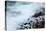 Maine, Acadia NP, Ocean Waves Breaking on Rocks Along Ocean Drive-Joanne Wells-Premier Image Canvas