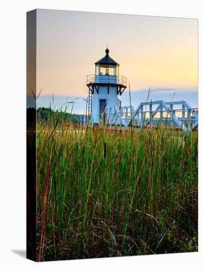 Maine, Doubling Point Lighthouse, USA-Alan Copson-Premier Image Canvas