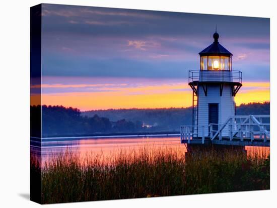 Maine, Doubling Point Lighthouse, USA-Alan Copson-Premier Image Canvas