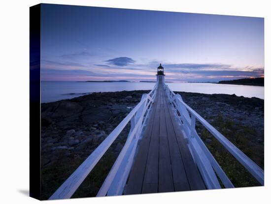 Maine, Port Clyde, Marshall Point Lighthouse, USA-Alan Copson-Premier Image Canvas