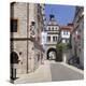 Maintor Gate, Town Hall, Marktbreit, Mainfranken, Lower Franconia, Bavaria, Germany, Europe-Markus Lange-Premier Image Canvas