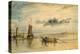 Mainz and Kastell, 1817-J. M. W. Turner-Premier Image Canvas