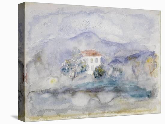 Maison à Cagnes-Pierre-Auguste Renoir-Premier Image Canvas