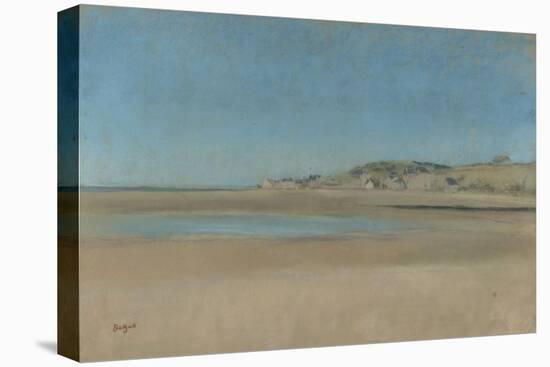 Maisons au bord de la mer-Edgar Degas-Premier Image Canvas