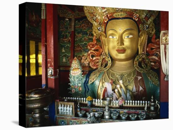 Maitreya Statue, 15M Tall, Tikse Gompa, Ladakh, India-Strachan James-Premier Image Canvas